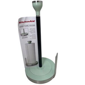 KitchenAid Pistachio Paper Towel Holder With Soft-Touch Friction Pad New!
